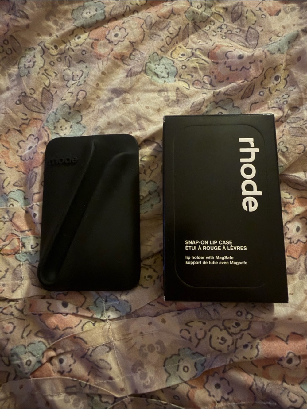 New limited edition Rhode snap-on lip case- black
